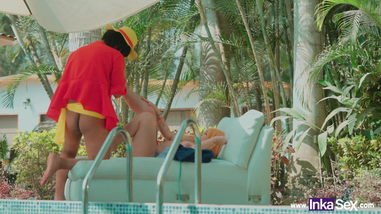 Inka Sex: Cosplay - Nami Super Busty É Fodida Pelo Capitão Luffy Dentro Da...