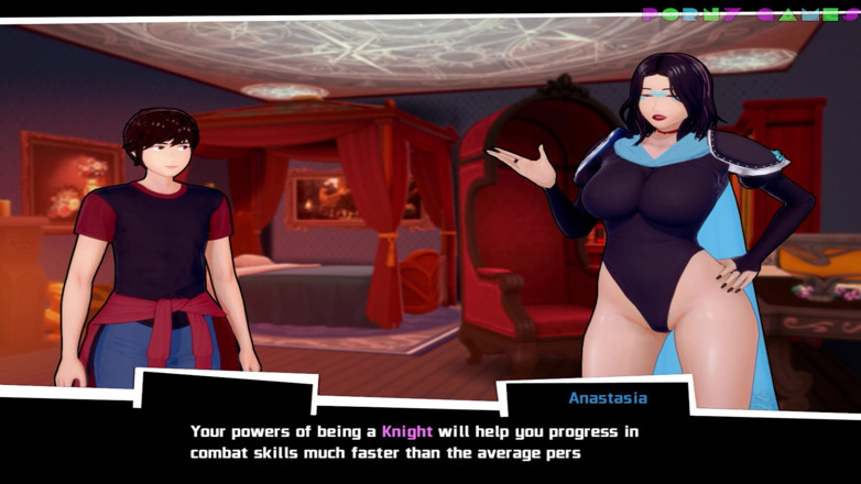Porny Games: Knight of love, part 2