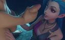 MsFreakAnim: League of Legends Porn Jinx Kompilacja Rule34 3D Hentai Bez cenzury