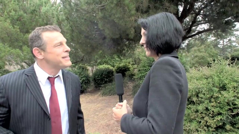 Old PIGS XXX: Hot reporter fucked hard after interview