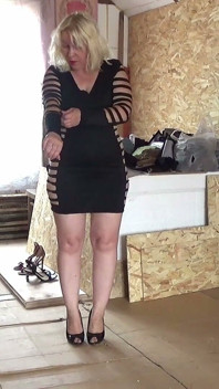 Trying on Dresses