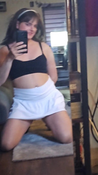 Pretty White Skirt