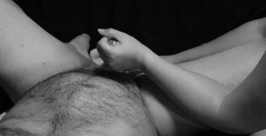 Love2boundsboss: POV Hot Handjob for a Big Load of Cum