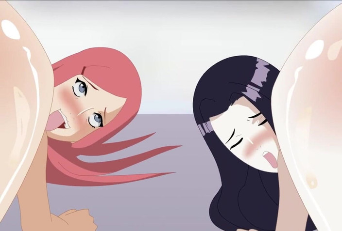 Miss Kitty 2K: Naruto - Kushina a Mikoto do zadku P46