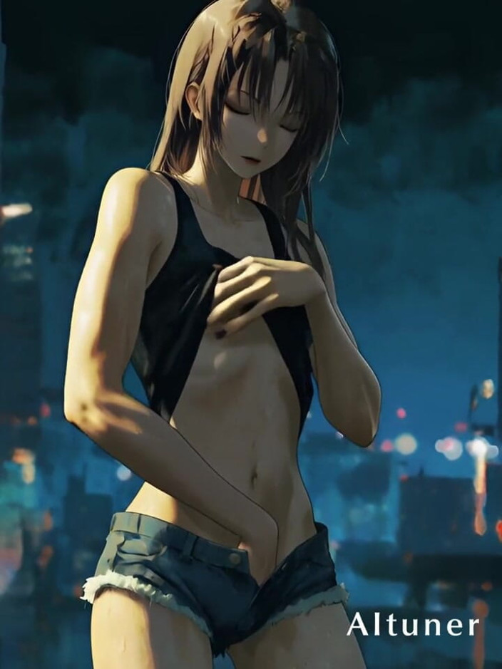 AItuner: Between Towers and Smoke, Her Body Fires Louder Than Any...