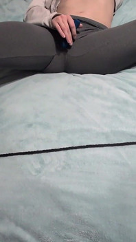 Wife Tickled While Masturbating with Wand Toy
