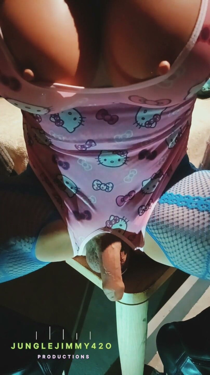 El Cheffe: Hello Kitty Hard Anal Dildo
