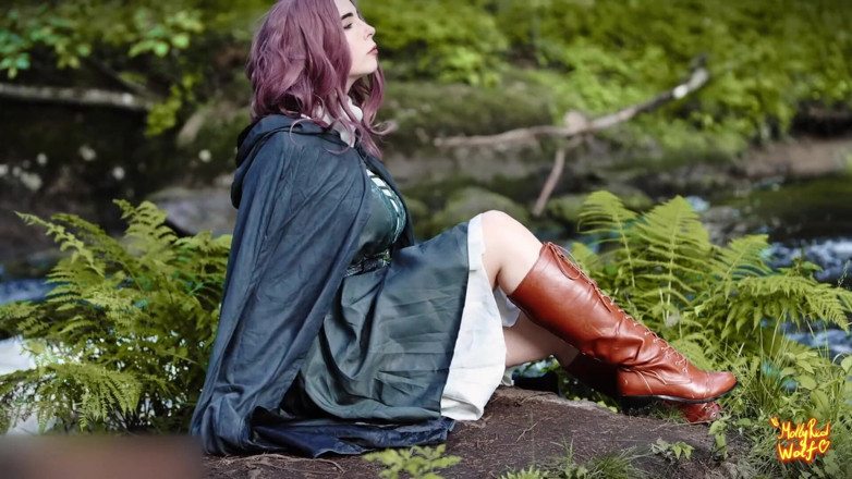 MollyRedWolf: Melina用她的阴户提高你的水平。4k - Mollyredwolf