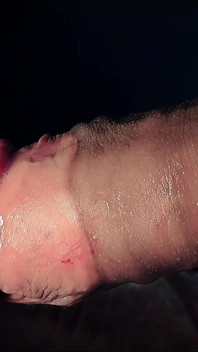 Intimate Close-up: Lips Locked in Ecstasy