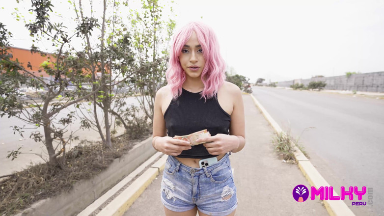 Milky Peru: Sasha Is a Party Entertainer, Peruvian Meets Hot Challenges