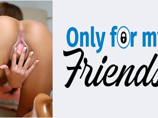 Only for my Friends: Amy Ried&#039;s First Porn a Slut with a Smooth Brunette...