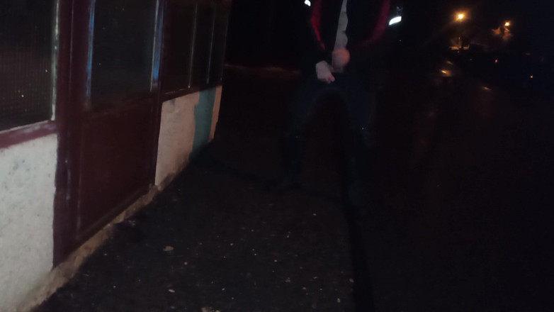 kickerscooter: Bushaltestelle