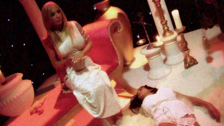 Femdom Austria: Intergalactic antique orgy