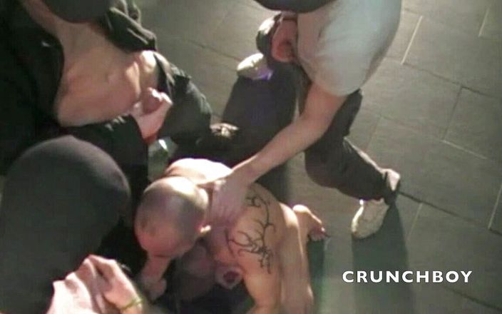 Raw French Bad boys: Hard gang bang surprise by gangsters dominant