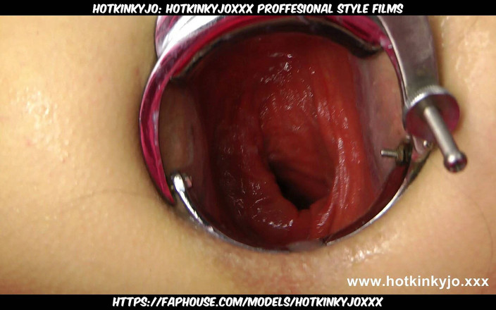 Hotkinkyjo: Hotkinkyjoxxx proffesional style films: Xo speculum en lange dildo neukpartij door Hotkinkyjo
