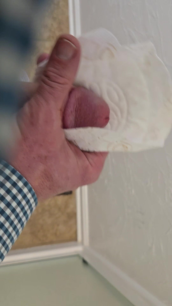 Takepad: New Kotex Pad Placement Wank with Big Pad