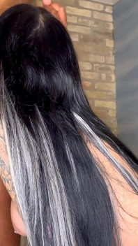 Giving Goth Girl Spice BBC Pipe