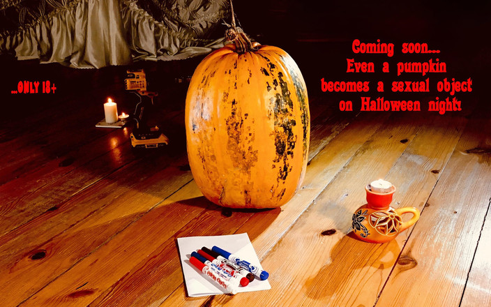 RedBlack: 在可怕的南瓜嘴里粗暴地操！