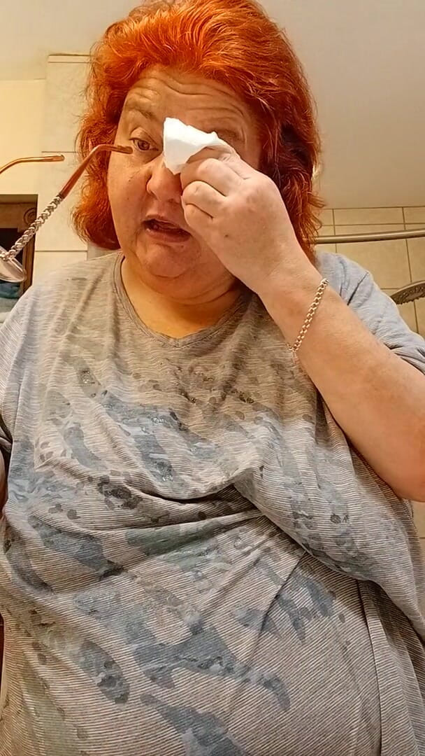 BBW nurse Vicki adventures with friends: Ate Too Much and Nose a Mess