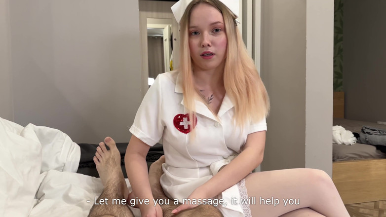 LesanaMild: Horny Nurse with a Perfect Pussy and Big Tits - Best...