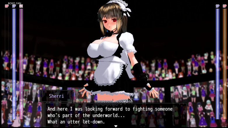 Boko Fan: अल्टीमेट फाइटिंग गर्ल 2 शेर्री घुटने की हड़ताल 1 (boko877)