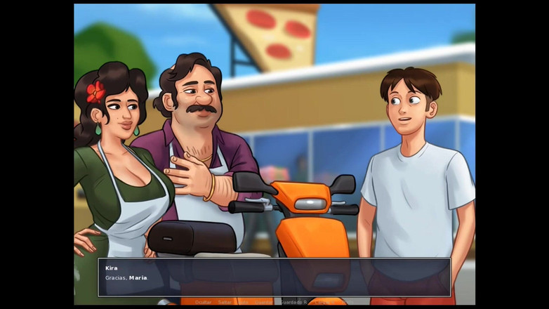 HotSummer117: Summertime saga cap 22 - मेरा नया स्कूटर