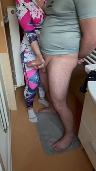 My Stepsister Caught Me Playing with Her Panties and Punished Me