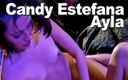 Edge Interactive Publishing: Ayla &amp;amp; Candy Estefana lesbo licking and vibrator