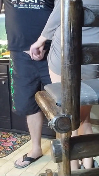 Trying to Enjoy a Rubber Dick.