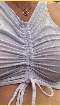 Perfect Braless Tits in Public