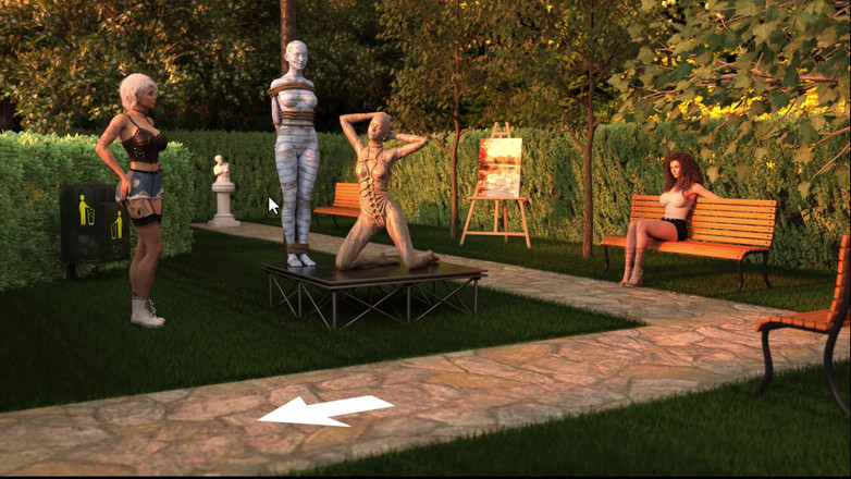 Johannes Gaming: Steps of de bauchery 33 der dekan fickt Riley im park