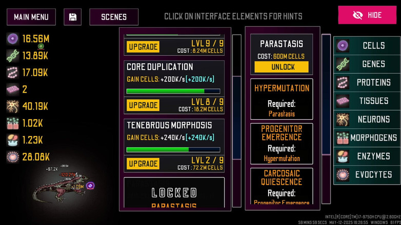 PixelAftDark: Anomaly Evolution - bermain sebagai raksasa seks yang berkembang. Bahagian 1