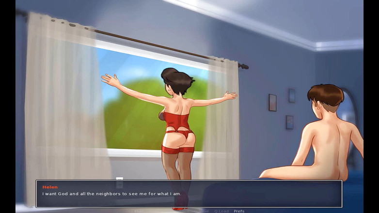 Hentai World: Summertime saga - हॉट चोदने लायक मम्मी की जोरदार चुदाई कोर्सेट बुत