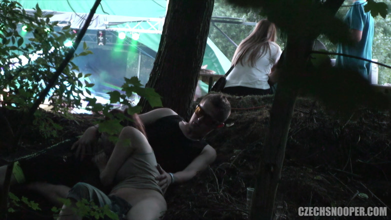 Czech Snooper: Czech Snooper 4 Festival Slut Fucked in Public During an Exhibitionist...
