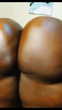 Ebony SSBBW Doggy Style Farts and Gapes