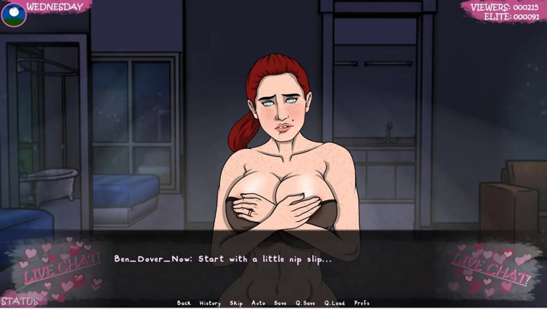 XXX Games Bunk: Lust Town - เกมเพลย์ - สวมบทบาท - โชว์เว็บแคม 1