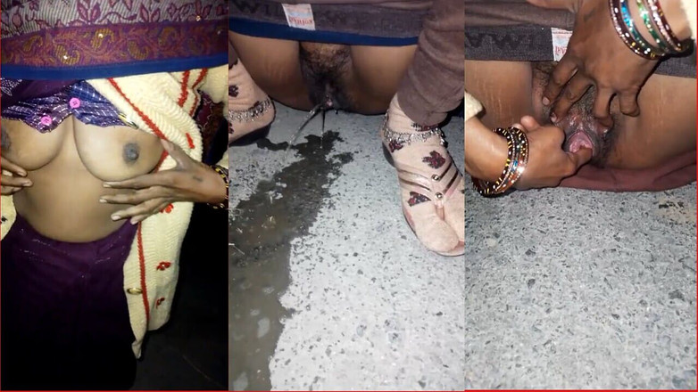 RadhaDevi: By bhabhi urinerar på vägen