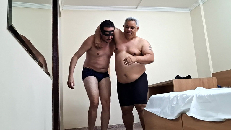 Punchbagplz: Captain Dominator Vs Jobber (fake Fight - Gutkick Resist)