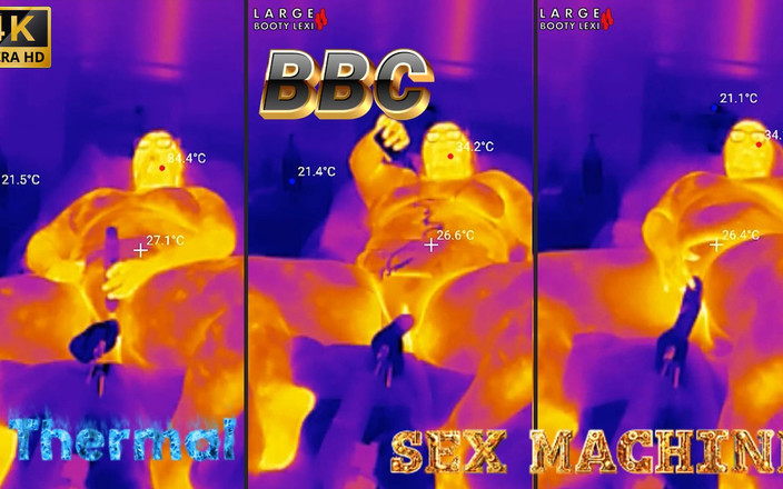 largebootylexi: Primera follada de máquina de sexo bbc: grandota se corre...