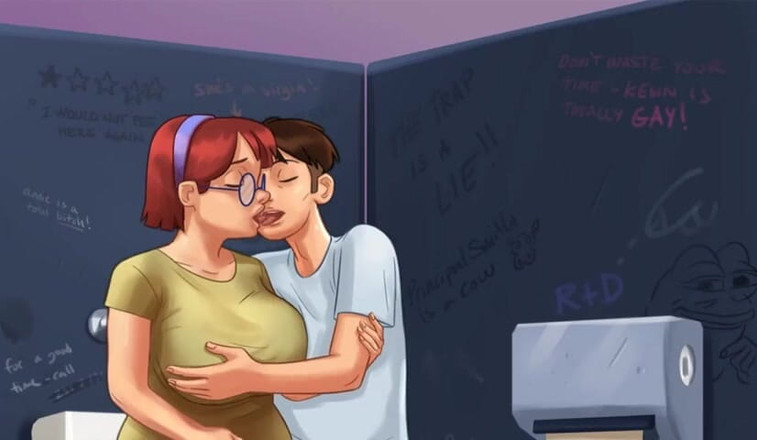 Miss Kitty 2K: Summertime saga - Cookie jar - सभी सेक्स दृश्य केवल - judith #1 भाग 101