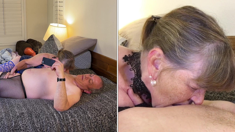 Carmen Angel: शानदार नानी गले में गहरे तक लंड चूस रही है और पुरुष निप्पल चूसने का रोमांच