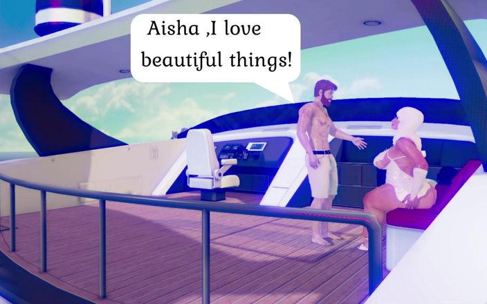 denisporco animation: 아랍 히잡 거유 Aisha