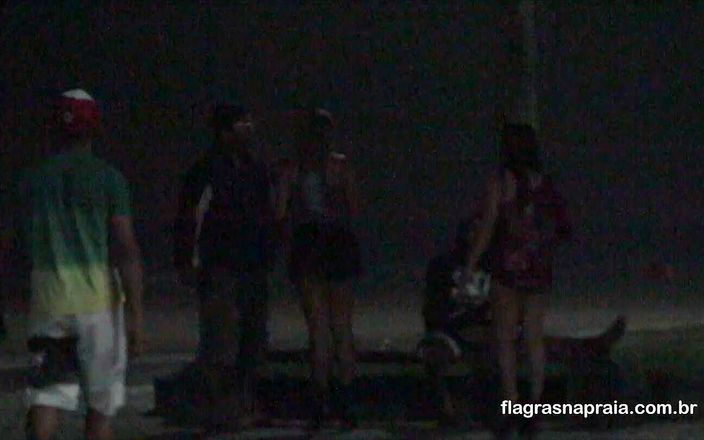 Amateurs videos: Group of friends makes whoring through the streets on the...