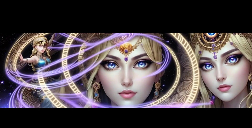 Goddess Misha Goldy: 私の目に浮かぶ螺旋の魅惑的なダンスに魅了される至福を体験してください