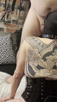 Tattooed Wife Facefuck