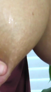 Katerina Hartlova Milkin Her Boobs to the Bowl a Lot