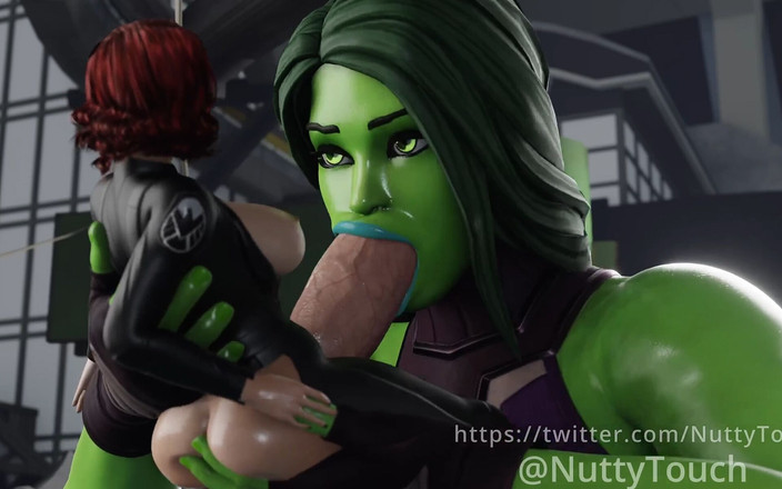 Hatano Oshidax: Nuttytouch heerlijke intense pijpbeurt heet plezier smakelijke lieve grote kont...