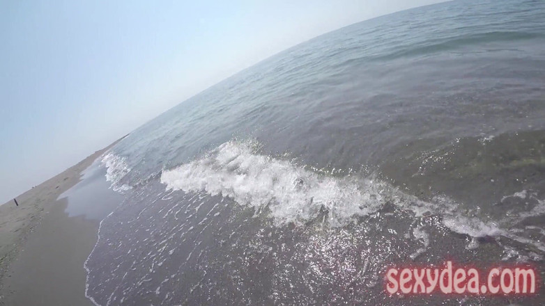 King of datass: 섹시한 해변 섹스 POV