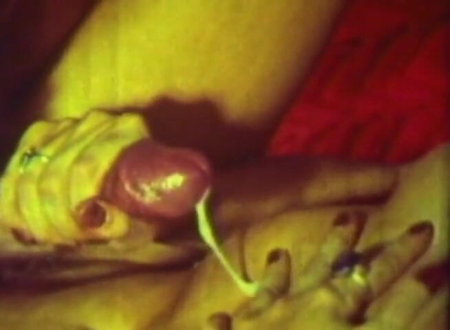 Vintage Life: Retro Green-tinted Vintage Classic with Hairy Brunette Orgy