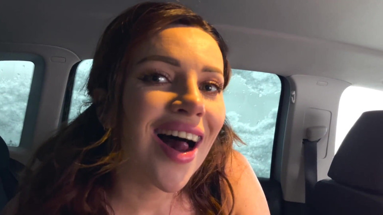 Luna Roulette: Stuck in the Car During a Snowfall. Sex Will Keep...